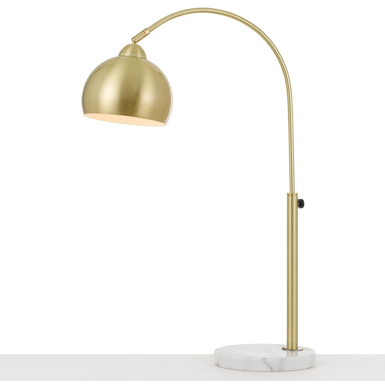 Oil Rubbed Bronze Table Lamp with Metal Globe 1-60 watt Edison Bulb - 9 x 30 in -  LightitUp, LI164696