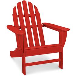 Picture of Hanover HVAD4030SR Classic All-Weather Adirondack Chair in Sunset Red
