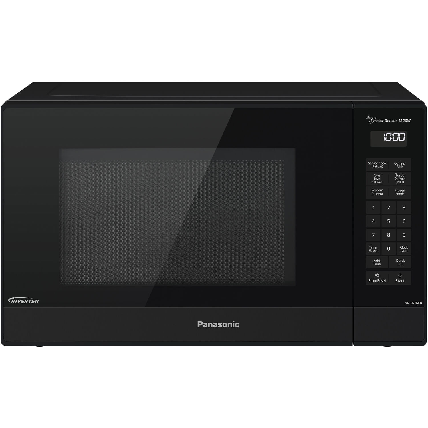 Picture of Panasonic NN-SN66KB 1.2 cu. ft. Microwave Oven with Cyclonic Wave Inventer&#44; Black