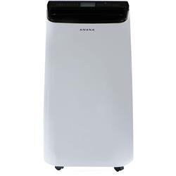 Picture of Amana AMAP121AB-2 350 sq. ft. 12000 & 7500 BTU Portable Air Conditioner with Remote Control&#44; White & Black