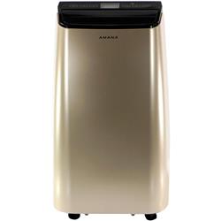 Picture of Amana AMAP121AD-2 12000 & 7500 BTU Portable Air Conditioner with Remote Control&#44; Gold & Black