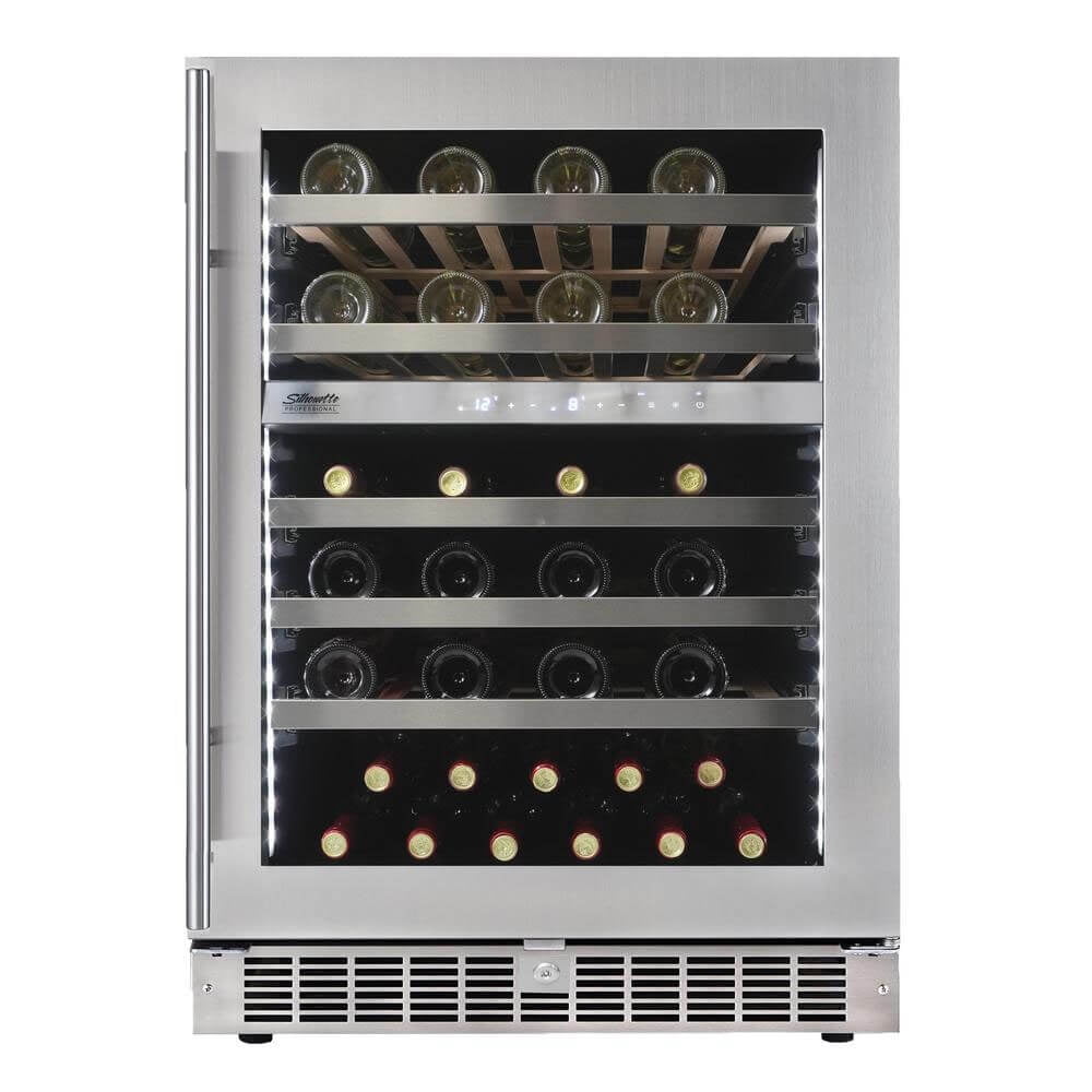 Picture of Silhouette SPRWC053D1SS 24 in. Under Counter Wine Cellar