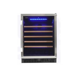 Picture of Silhouette SWC057D1BSS 24 in. Stainless Steel Single Zone Wine Cellar