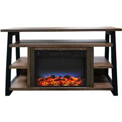 Picture of Cambridge CAM5332-1WALLED 53.1 x 15.6 x 31.7 in. Sawyer Fireplace Mantel with Log LED Insert