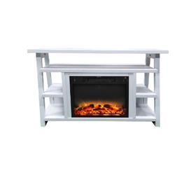 Picture of Camfpm CAM5332-1WWLG2 53.1 x 15.6 x 31.7 in. Sawyer Fireplace Mantel with Log Land Grate