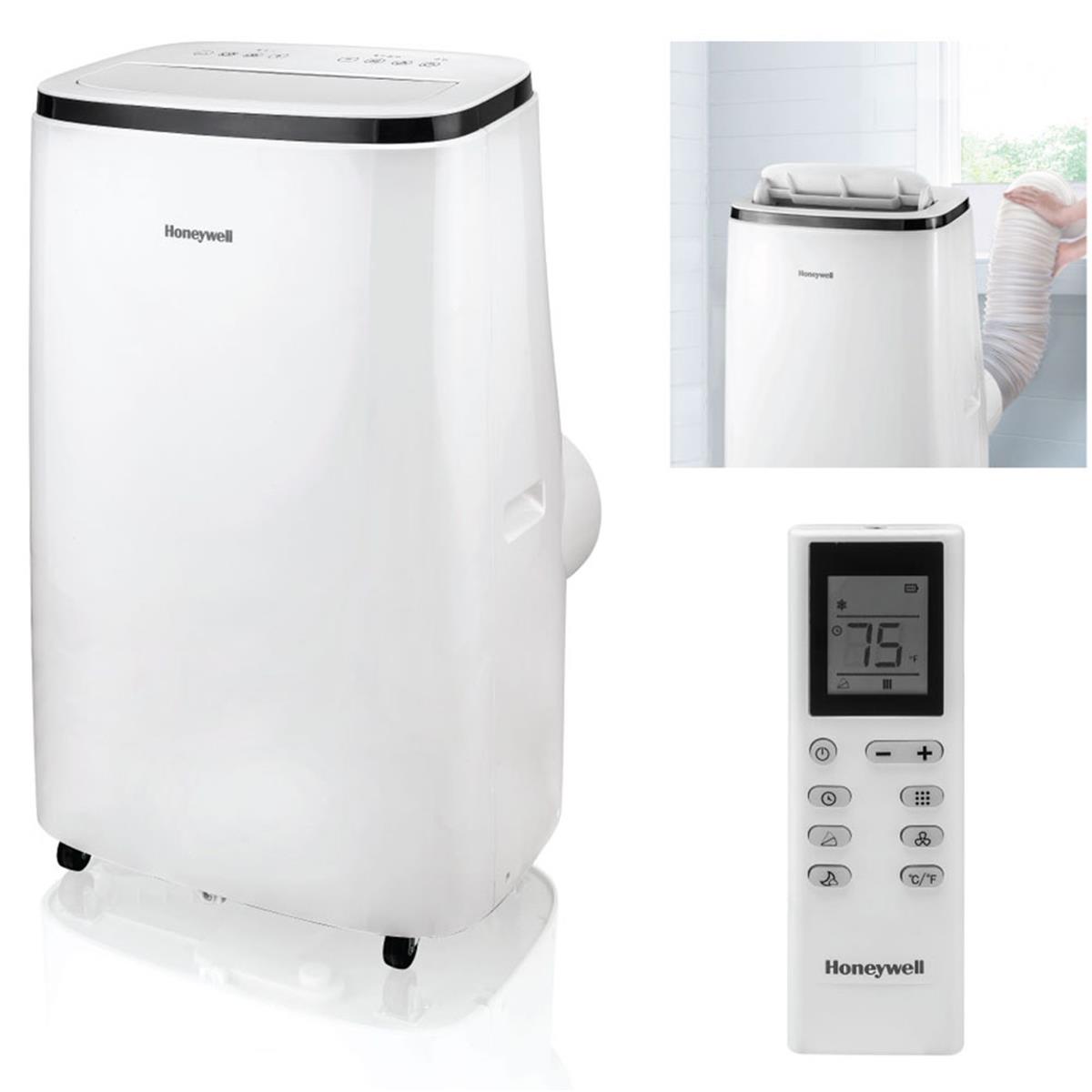 Picture of Honeywell HJ0CESWK7 10000 BTU Contempo Series Portable Air Conditioner with Dehumidifier & Fan&#44; White