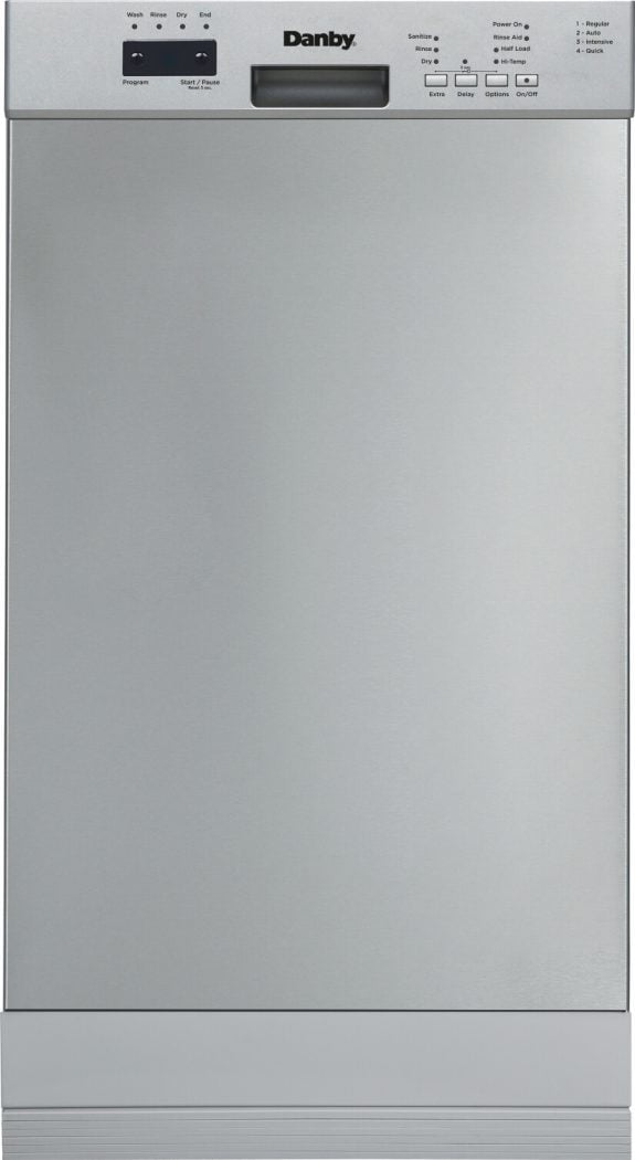 Picture of Danby DDW18D1ESS 18 in. Electronic Dish Washer&#44; Stainless Steel