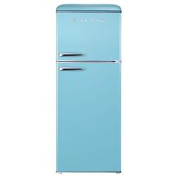 Picture of Galanz GLR10TBEEFR 10 cu. ft. Retro Frost Free Top Freezer Refrigerator&#44; Bebop Blue&#44;