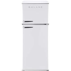 Picture of Galanz GLR12TWEEFR 23.74 x 29.45 x 66.93 in. 12 cu. ft. Refrigerator with Top Mount Freezer&#44; Retro White