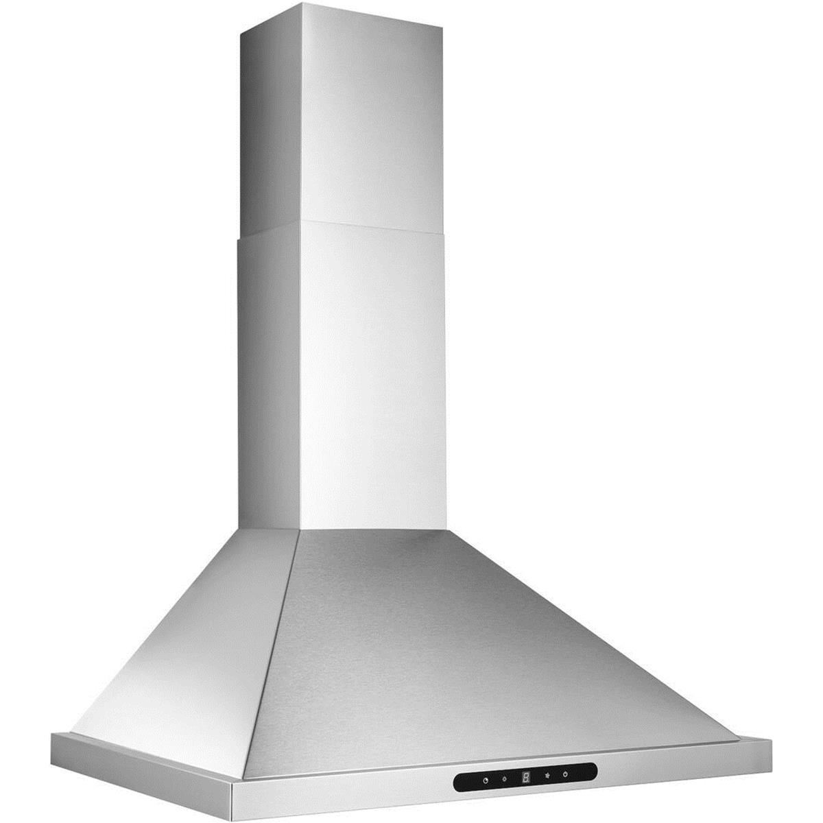 Picture of Broan EWP1366SS 36 in. Stainless 640 Max Blower CFM Pyramidal Chimney Range Hood
