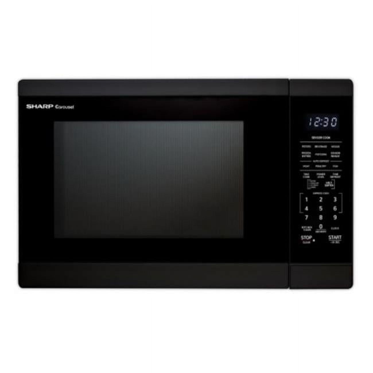 Picture of Sharp SMC1461HB 1.4 Cu. ft. Black Countertop Microwave Oven