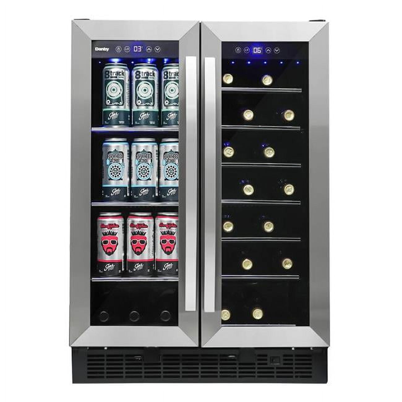DBC052A1BSS 5.2 cu. ft. Built-in Beverage Center - Stainless Steel -  Danby
