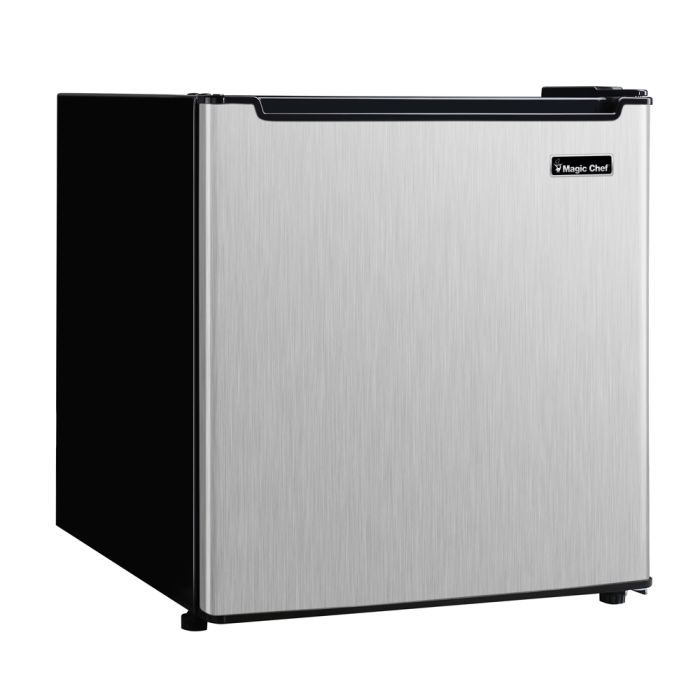Picture of Magic HMAR170STE 1.7 cu. ft. Compact Freezerless Mini Fridge - Stainless Steel