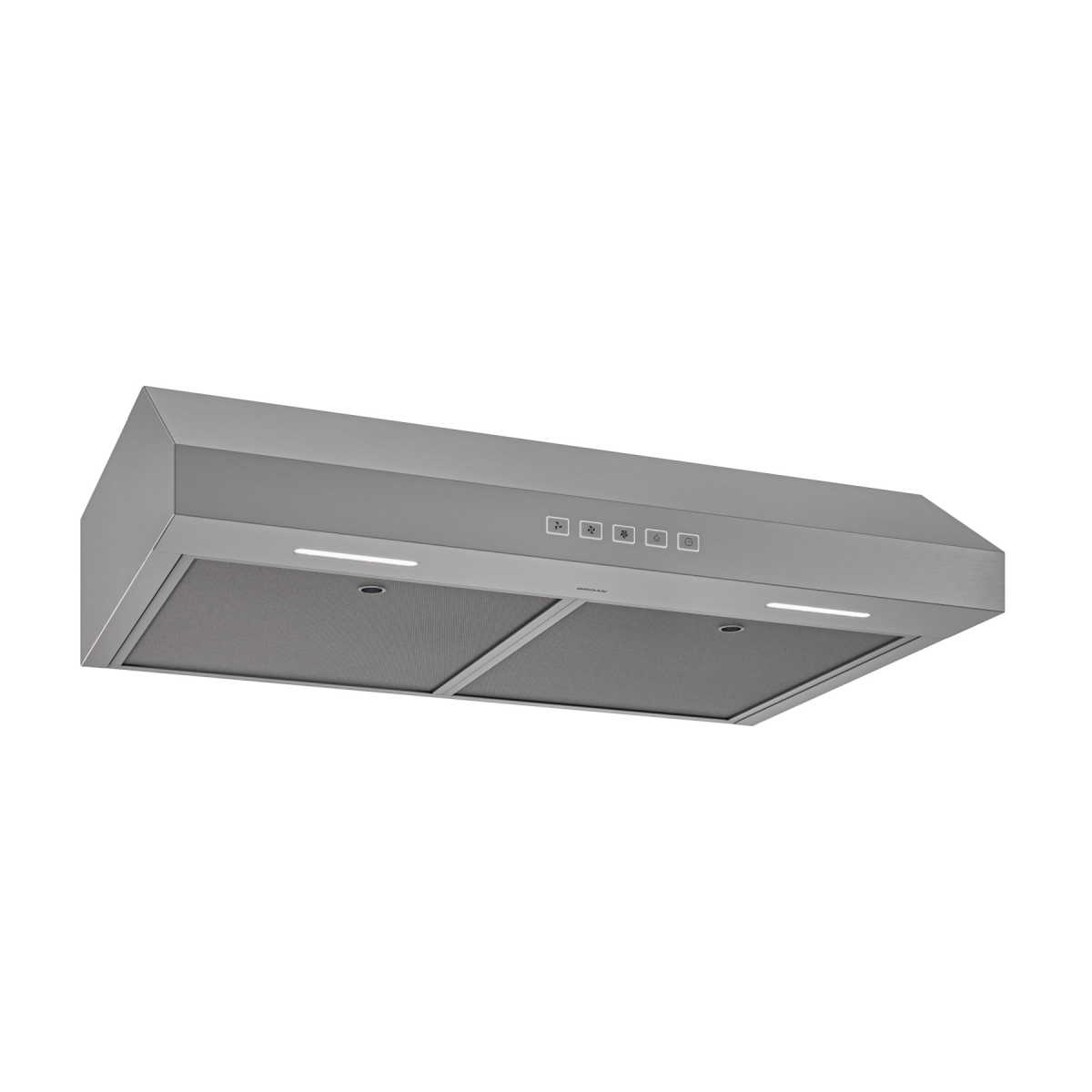 Picture of Broan GLA2303SS 30 in. Under Cabinet Range Hood&#44; Energy Star&#44; 350 Max Blower CFM - Bright 2-Level - 5 watt - Stainless Steel