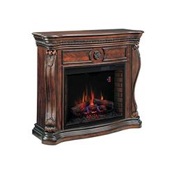 Picture of Cambridge CAM5021-2CHRLG2 50 x 14.6 x 21 in. Fireplace Mantel with Logs & Grate Electric Insert&#44; Cherry