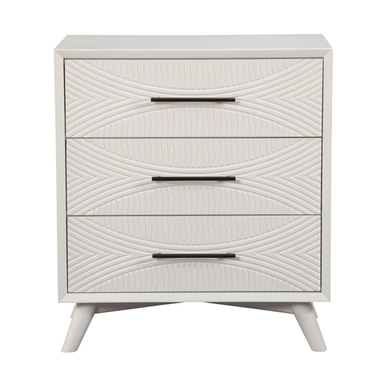 Picture of Alpine Furniture 1867-04 Tranquility Small Chest&#44; White