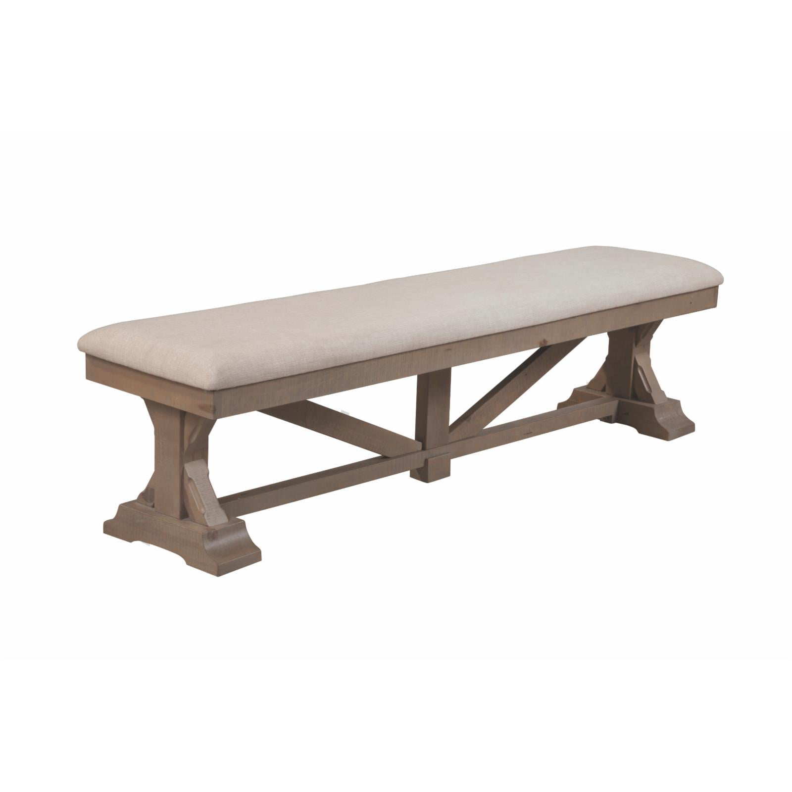 Picture of Alpine Furniture 4202-03 Arlo Bench&#44; Natural