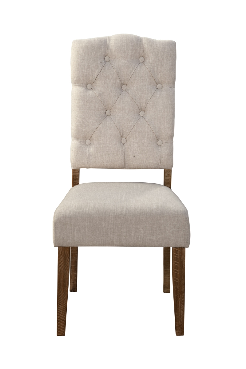 Picture of Alpine Furniture 4068-02 Berry Side Chairs&#44; Medium Brown - Set of 2