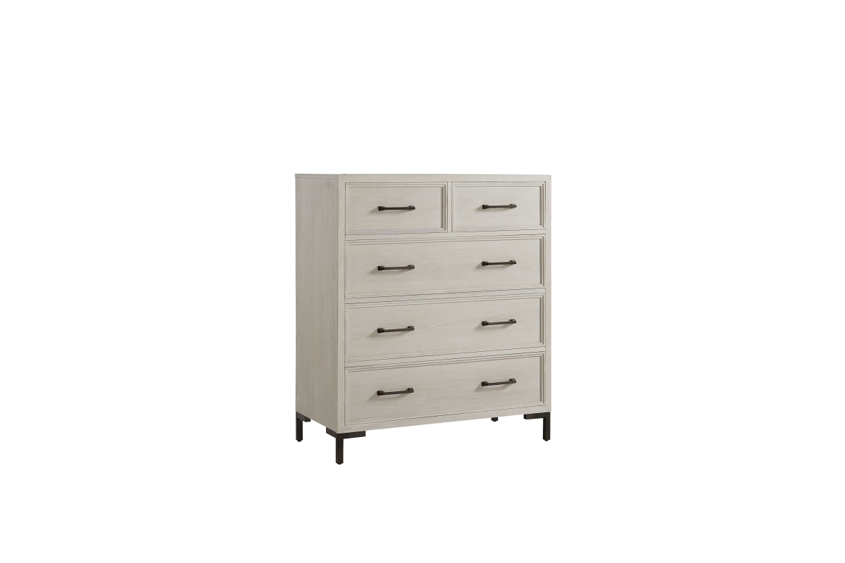 Picture of Alpine Furniture F7210-11 Bradley Chest&#44; Antique White