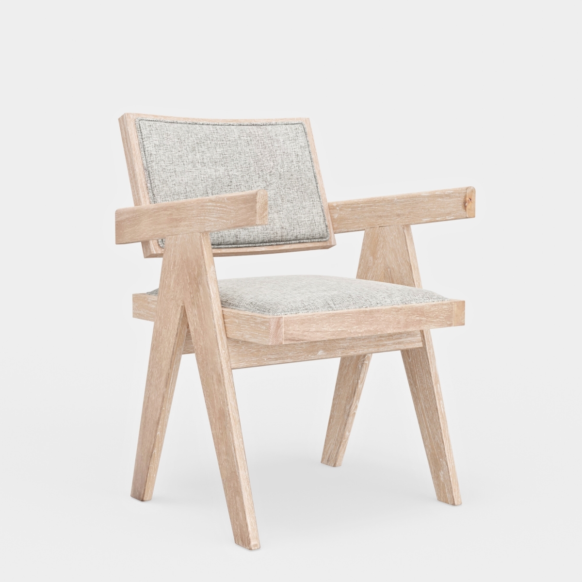 Picture of Alpine Furniture 3269-02 Raquel Side Chairs&#44; Driftwood - Set of 2