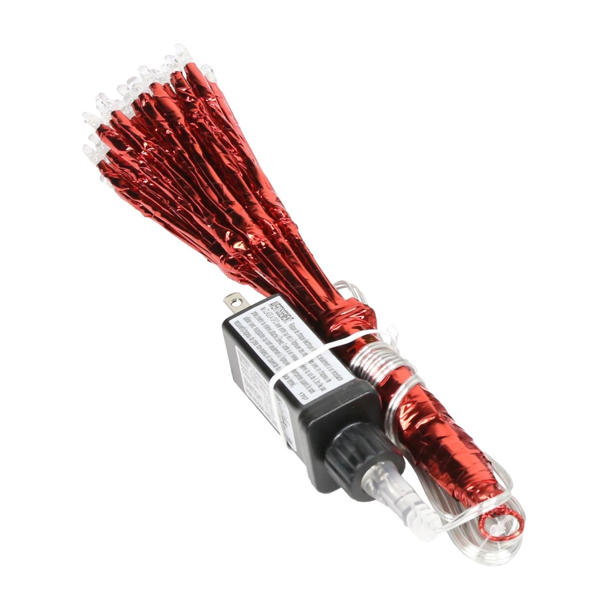 Picture of Alpine CRD100S-RD 10 in. Christmas Red Twig Ornament Light - Red
