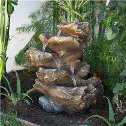 Alpine WIN1087 5-Tier Rainforest Fountain with LED Lights