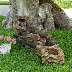 Alpine TZL306 Rainforest River Rapids Fountain with LED Lights