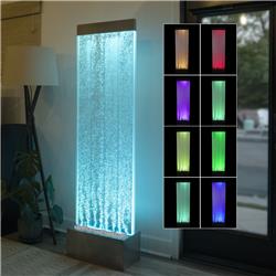 Alpine MLT134SL Multi-Color Function Bubble Fountain with Silver Base & Remote