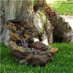 Alpine TZL288 Cascading Stone River Fountain