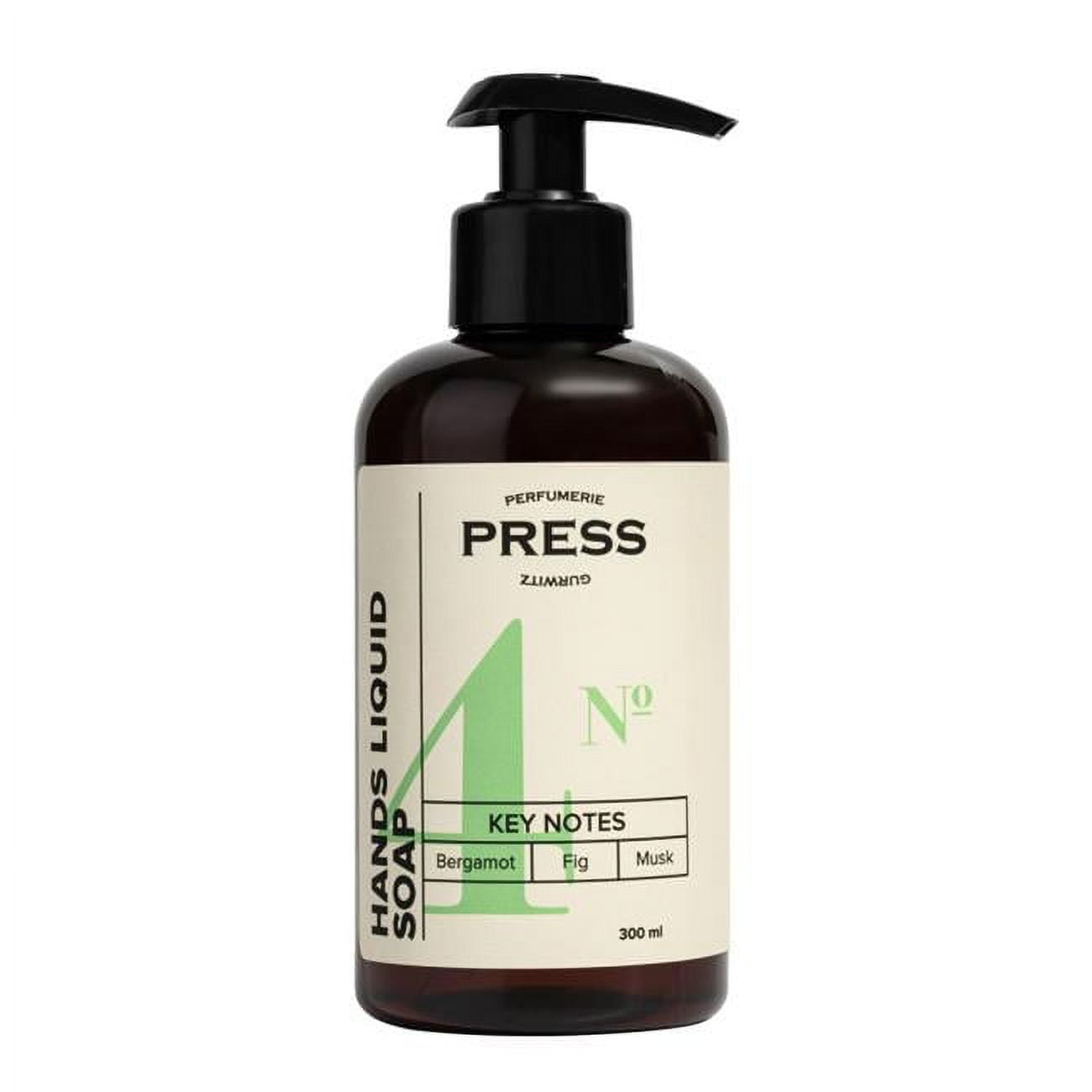 PGPR4003 300 ml No.4 Bergamot Fig Musk Hands Liquid Soap