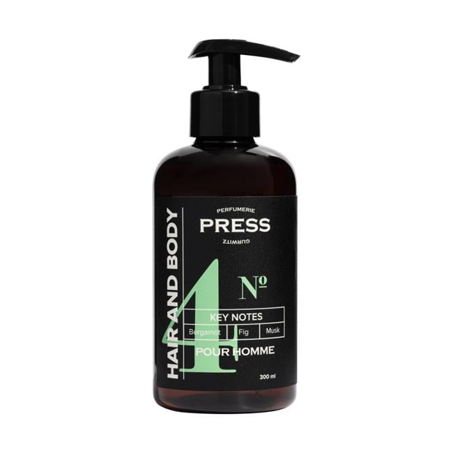 PGPRM4001 300 ml No.4 Bergamot Fig Musk Pour Homme for Men