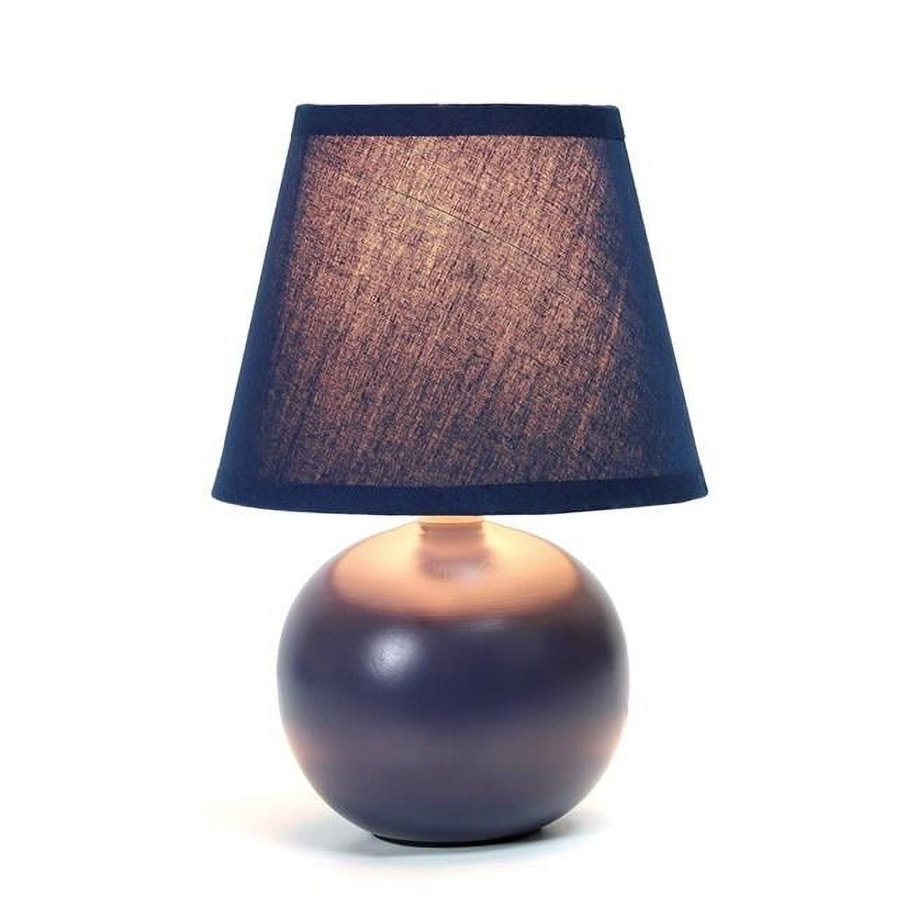 Picture of Simple Designs  Mini Ceramic Globe Table Lamp