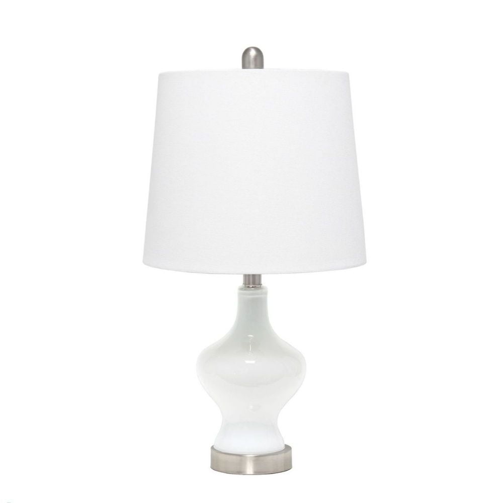 Picture of  Lalia Home Paseo Table Lanp with White Fabric Shade&#44; White