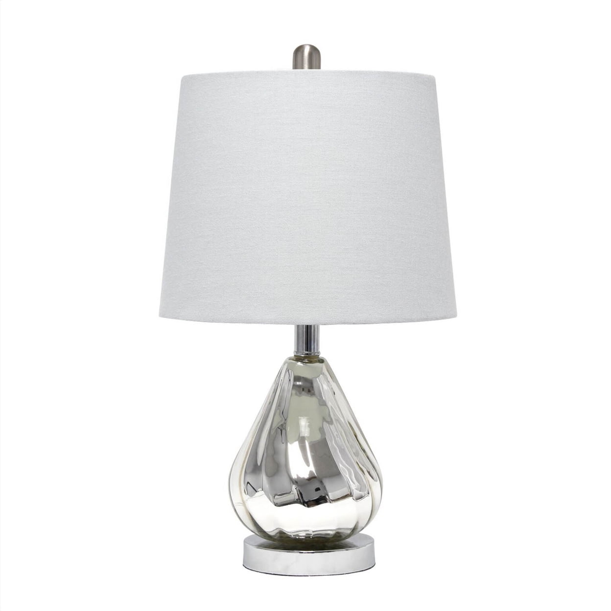 Picture of  Lalia Home Kissy Pear Table Lamp with Gray Fabric Shade