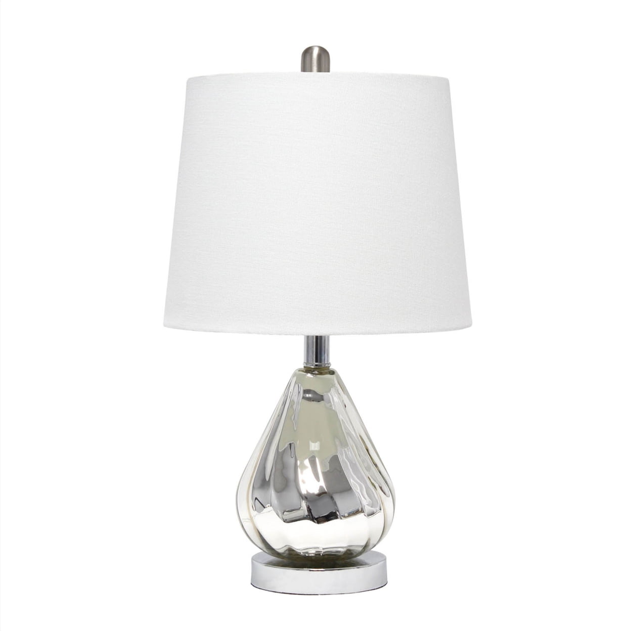 Picture of  Lalia Home Kissy Pear Table Lamp with White Fabric Shade