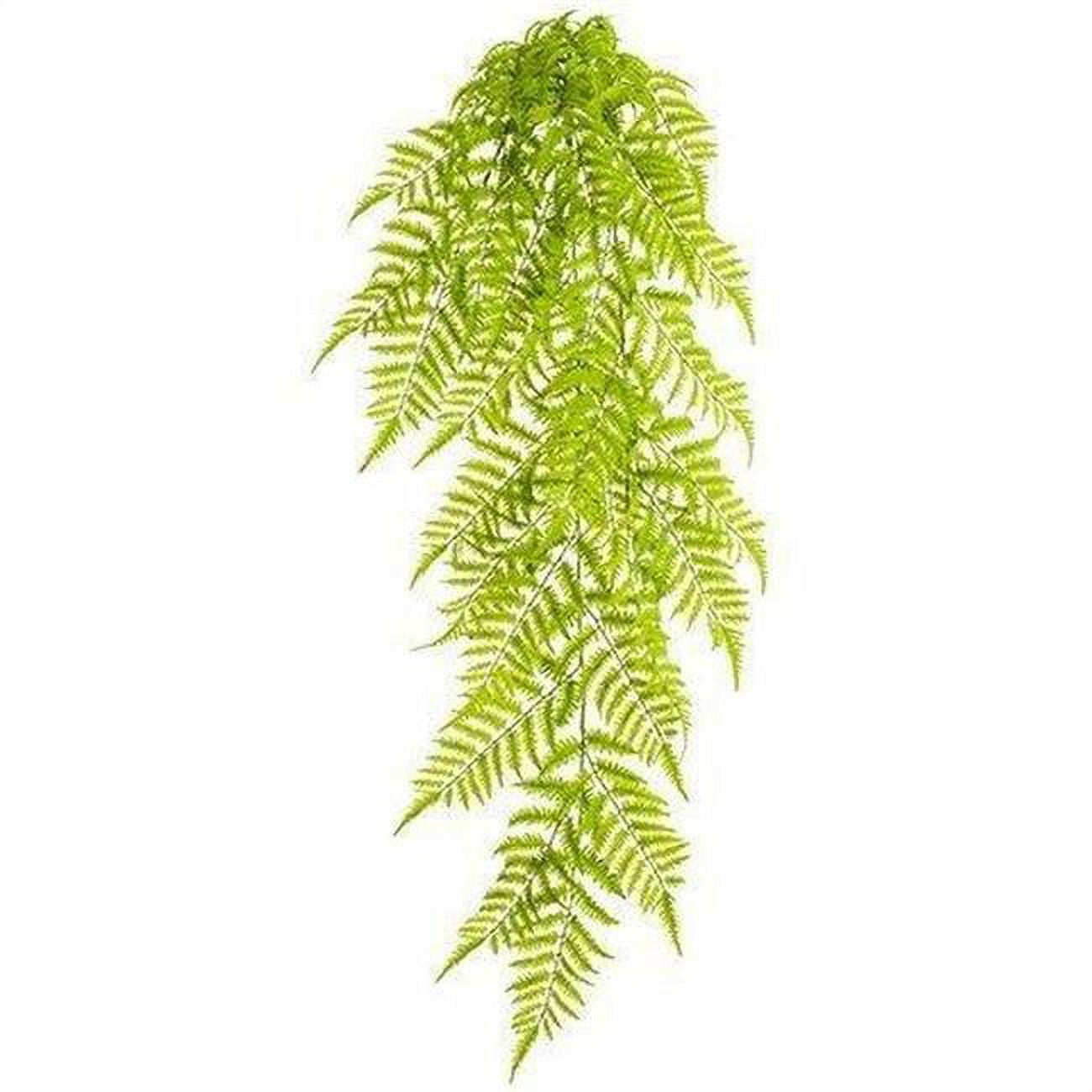 Picture of AllState Floral PBF330-GR 50 in. UV Protected Soft Pe Boston Fern Hanging Bush - Green - Pack of 6