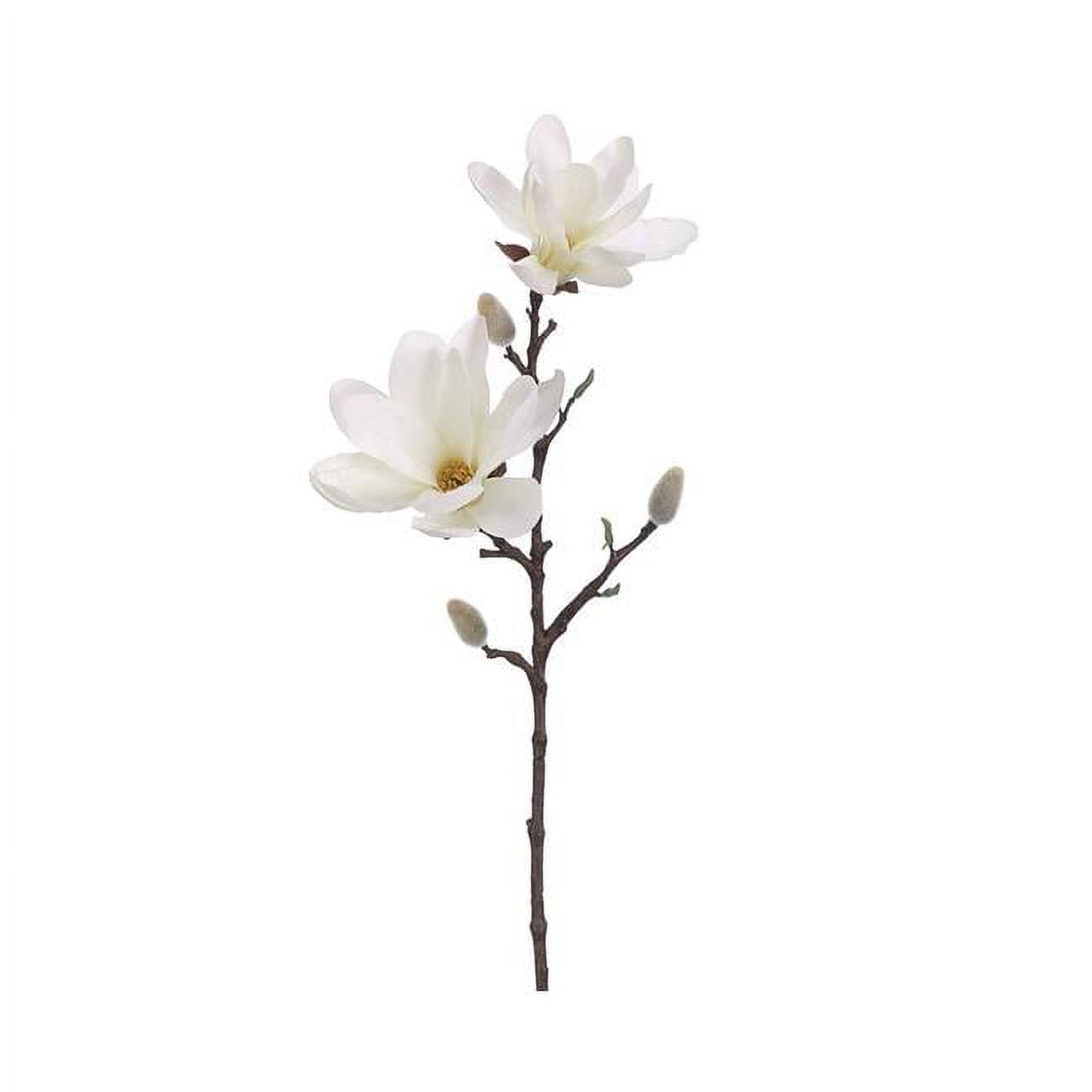 Picture of Allstate Floral & Craft FSM778-CR 25 in. Silk Magnolia Bud Flower Spray - Cream