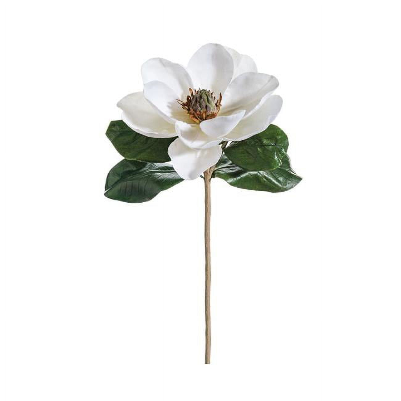 Picture of Allstate Floral & Craft FKM030-WH 14 in. Silk Magnolia Flower Spray Pick - White