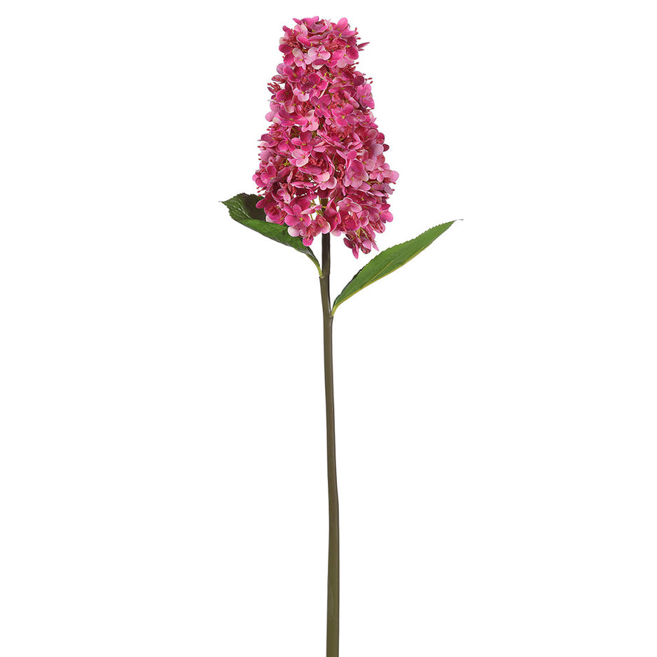 Picture of Allstate Floral & Craft FSH206-FU 32.5 in. Cone Hydrangea Silk Flower Stem Spray&#44; Fuchsia - Pack of 12