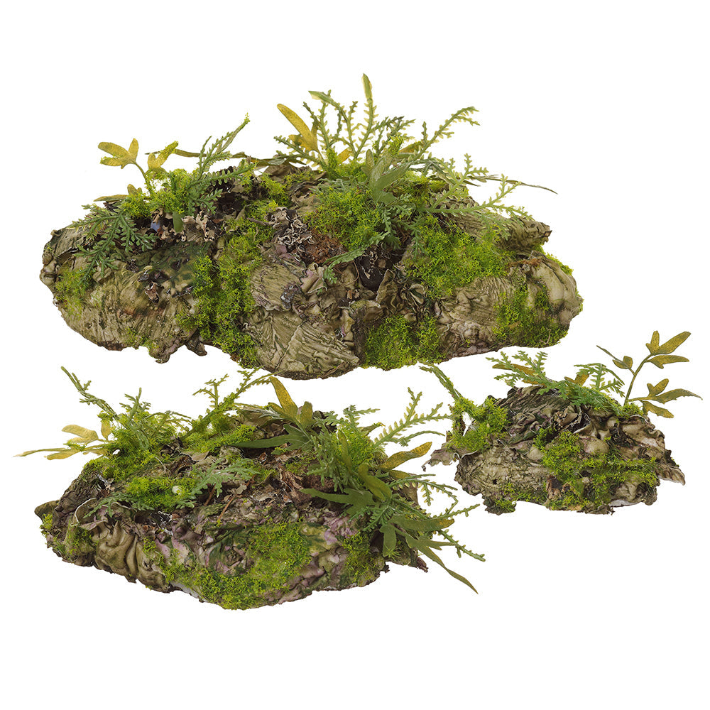 Picture of Allstate Floral & Craft AA2263-GR 3.5 to 8 in. Artificial Moss Buns Topiary&#44; Green - Pack of 2