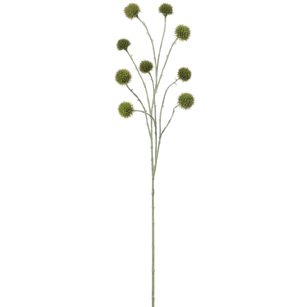 Picture of Allstate Floral & Craft FST505-GR 36 in. Globe Thistle Artificial Flower Stem Spray - Pack of 12