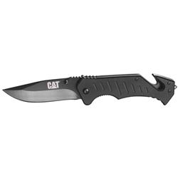 Picture of Alltrade Tools 980012 Cat 8 in. Drop Point Folding Knife with 3.25 in. Stainless Steel Blade