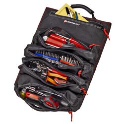 Picture of Powerbuilt 240253 Powerbuilt 240253 14 Tool Slots Pro Tool Roll Organizer&#44; 5 Zipper Pockets