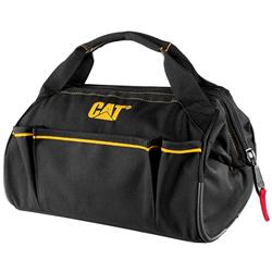 Picture of Cat 240042 Cat 240042 13 in. Widemouth Tool Bag High Visibility Interior 600D Polyester