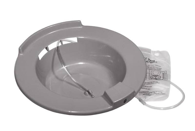 Hermell P01005 Sitz Bath in Retail Box , Gray