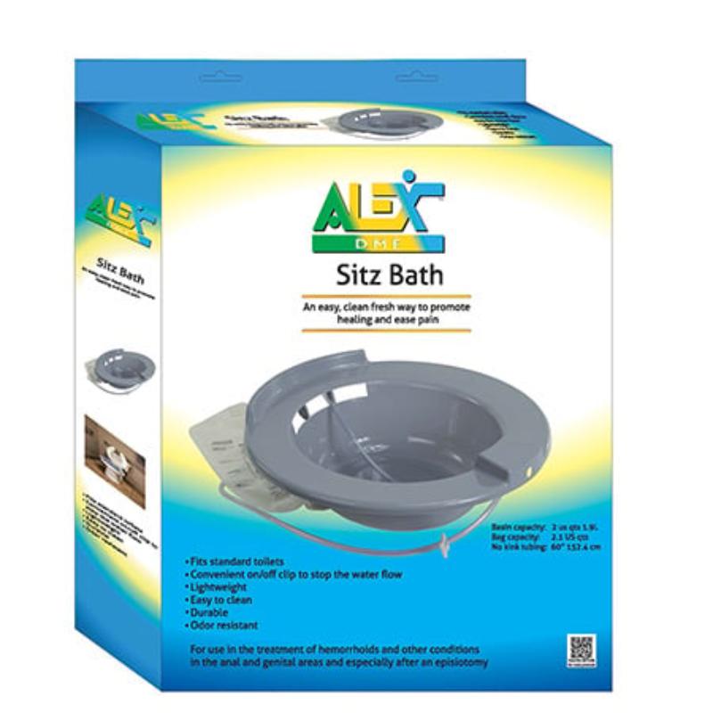 Hermell P01006 Sitz Bath in Retail Box , White