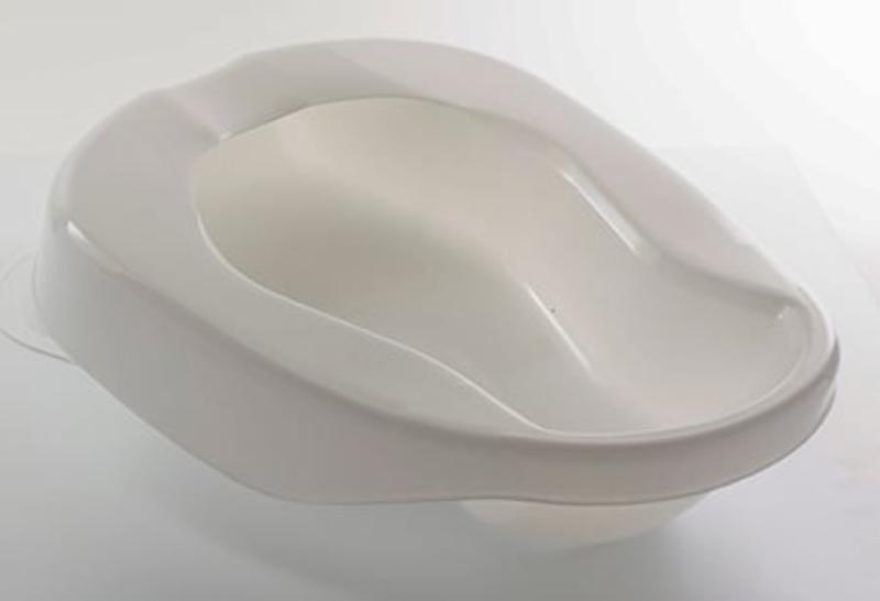 Hermell P01010 Bed Pan in Retail Box, White