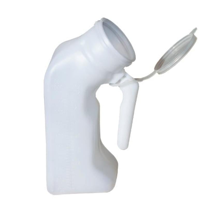 Hermell P01011 Male Urinal in Bulk, White