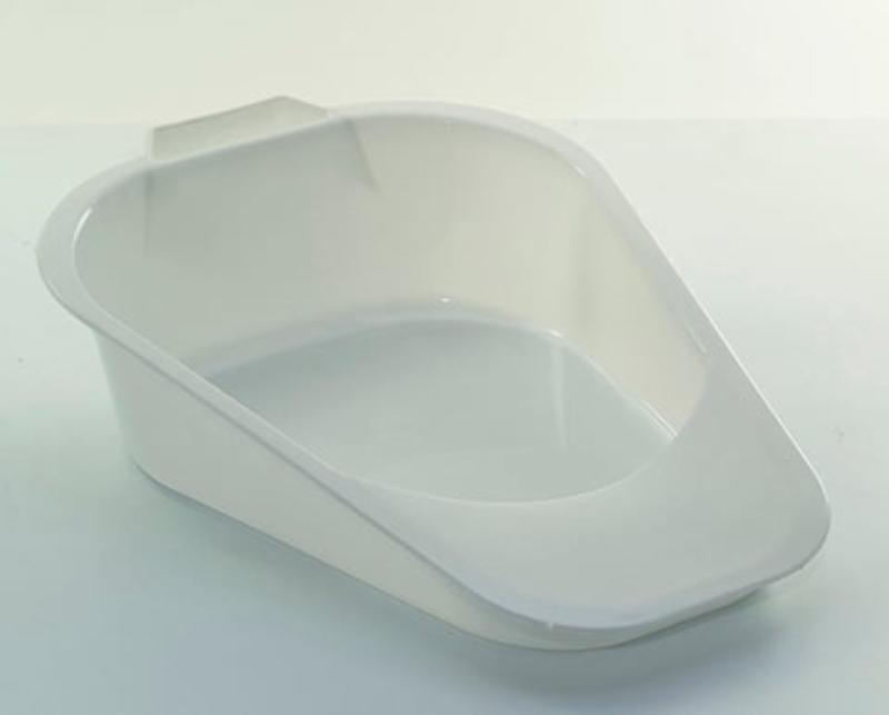 Hermell P01017 Fracture Bed Pan in Bulk, White