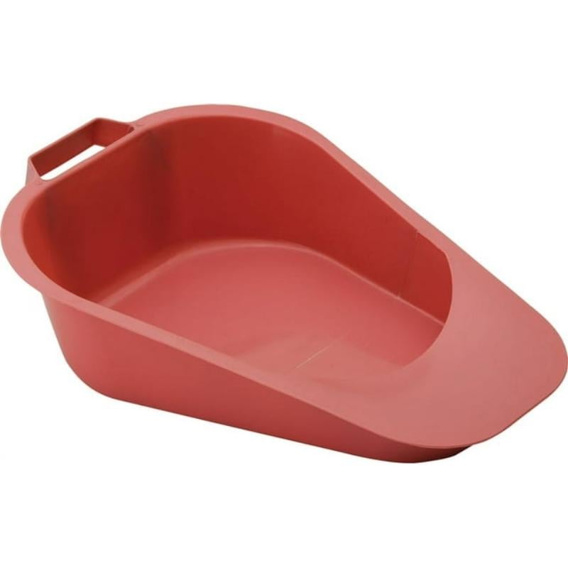 Hermell P01018 Fracture Bed Pan in Bulk, Pink
